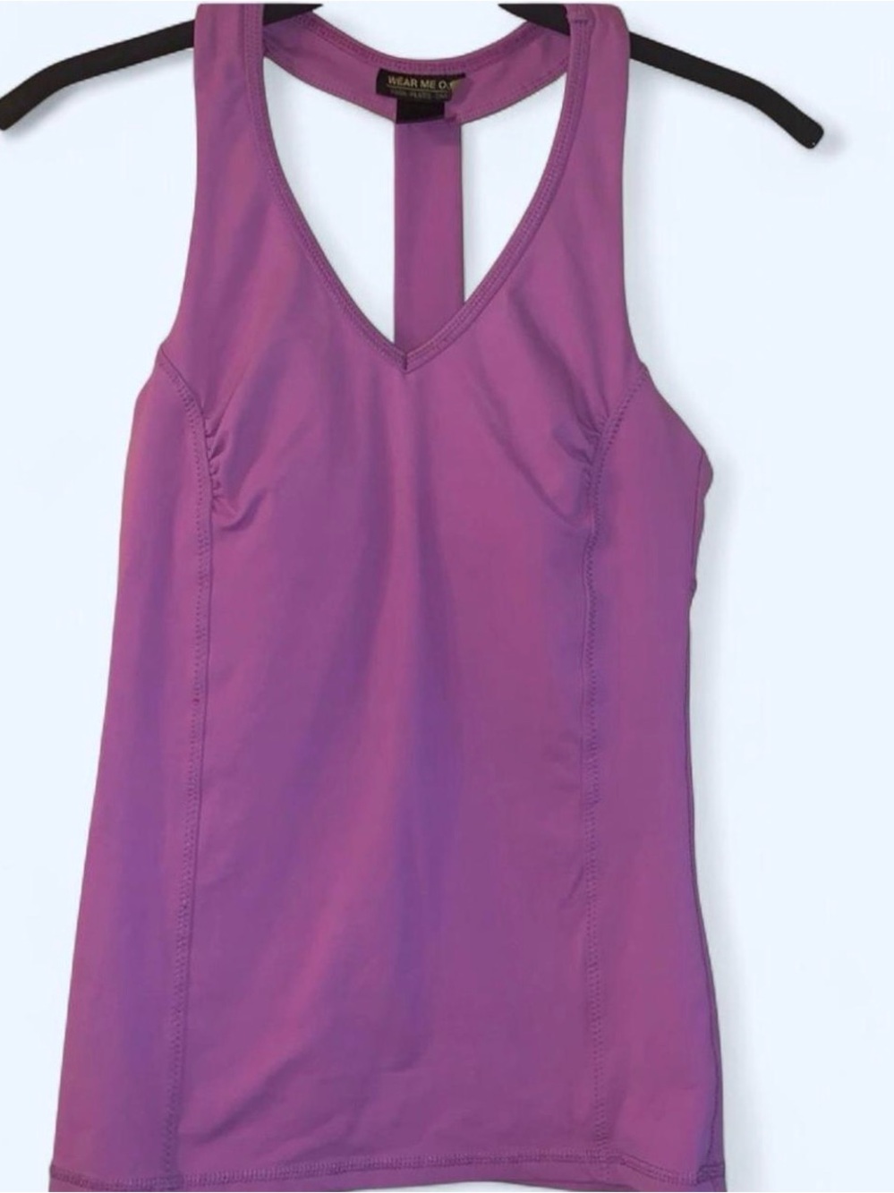Wear Me Out lilac Purple Athletic Tank Top